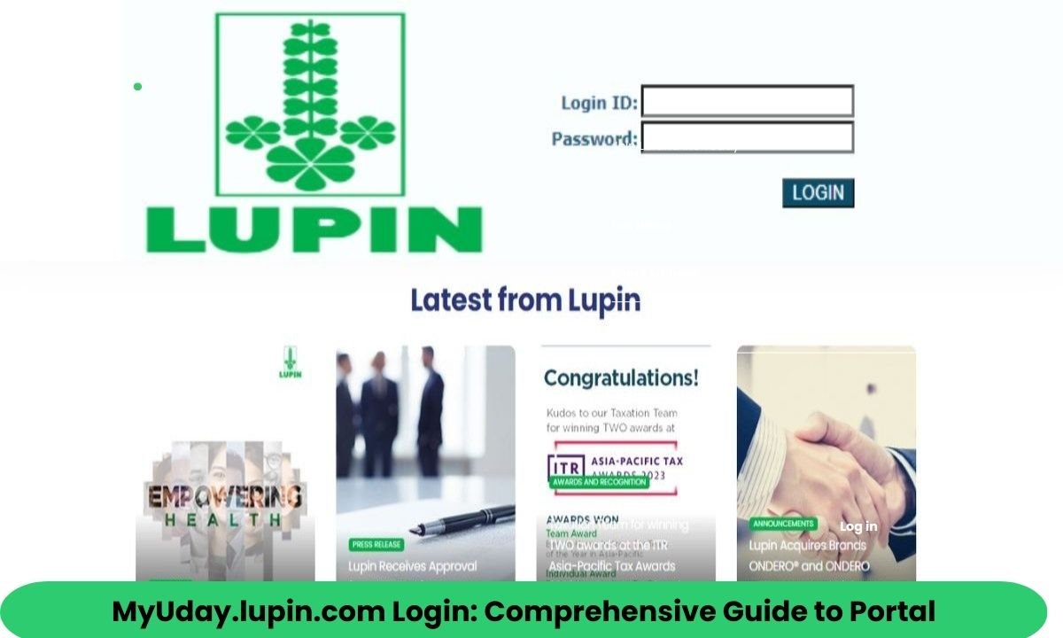 MyUday.lupin.com Login